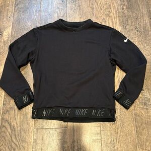 Nike Black Long Sleeve Top